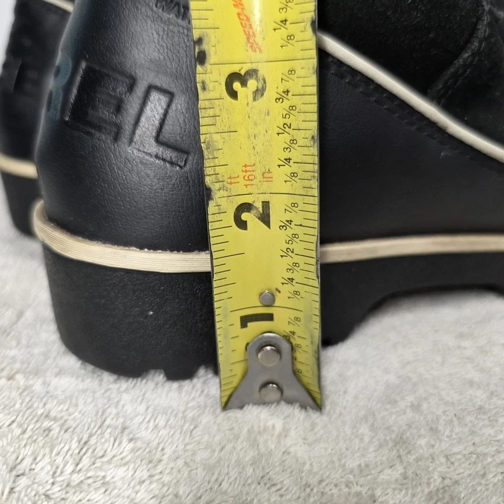 Sorel Tivoli High II Waterproof Leather Winter Boot SZ 8 Women Black NL2093-010